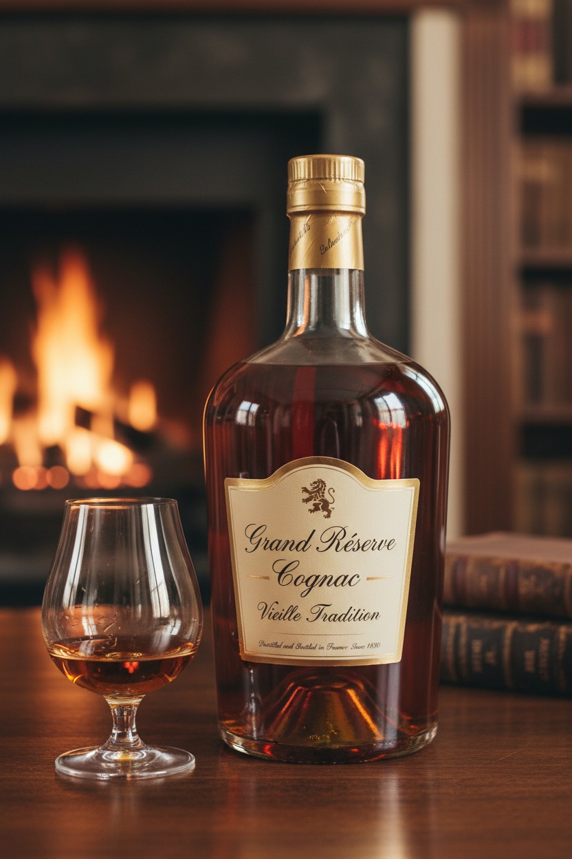 crea imagen de un brandy