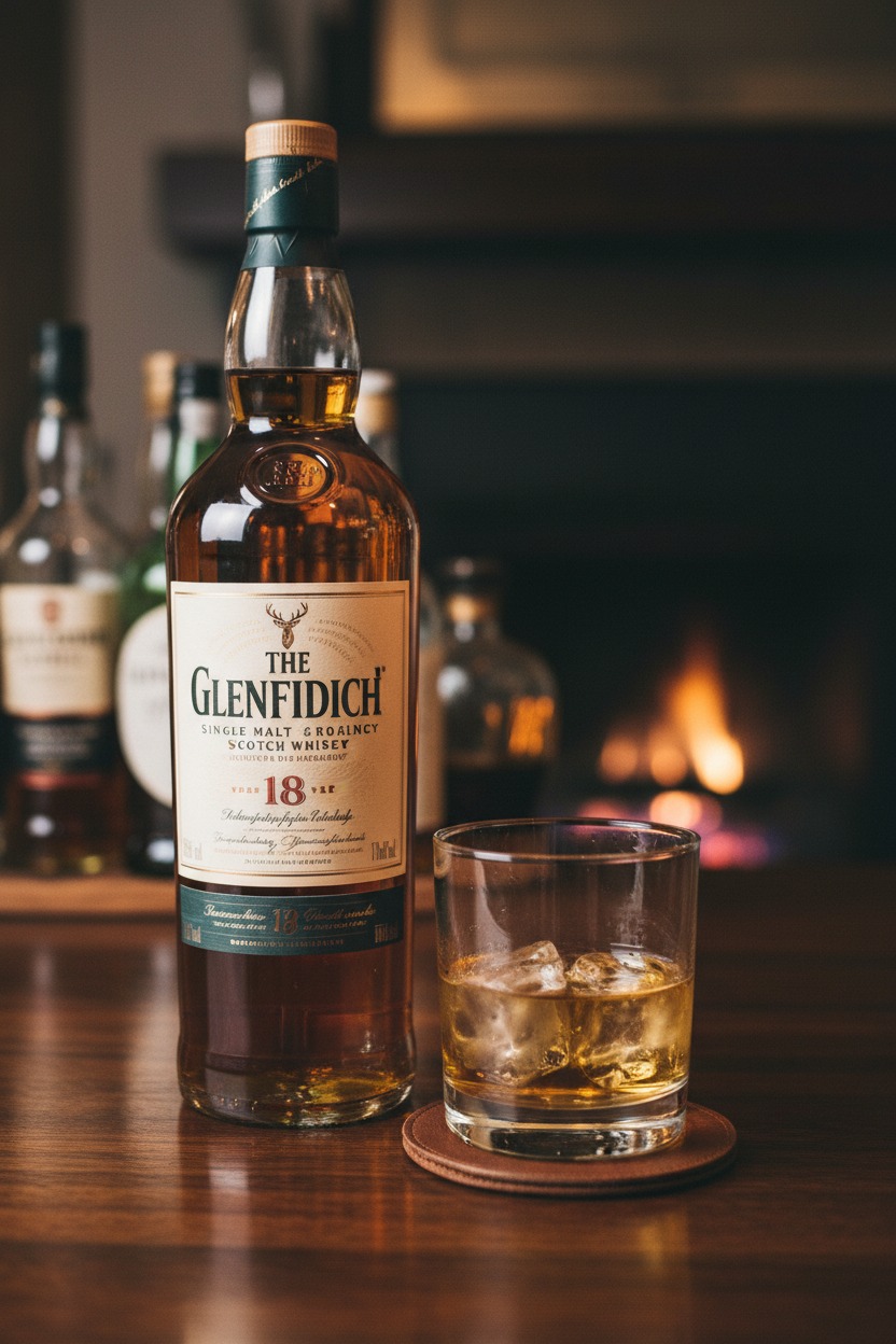 crea imagen de un whisky