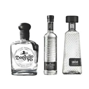 Pack Don Julio 70 + Maestro Dobel + 1800 Cristalino 700 ml