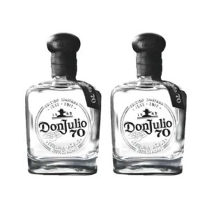 Pack 2 Tequilas Don Julio 70 Cristalino Añejo 700 ml