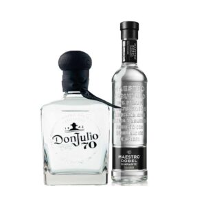 Pack Don Julio 70 Cristalino + Maestro Dobel Diamante 700 ml